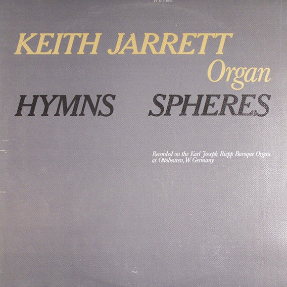 Keith Jarrett – Hymns Spheres (2xLP)