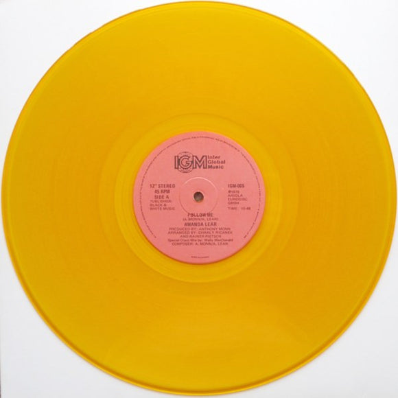 Amanda Lear - Follow Me (Special Disco Mix) (12