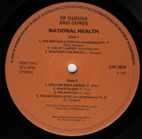 National Health – Of Queues And Cures (LP)