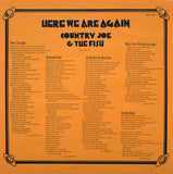 Country Joe And The Fish ‎ - Here We Are Again (LP) — photo 5
