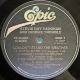 Stevie Ray Vaughan And Double Trouble – Couldn't Stand The Weather (LP)