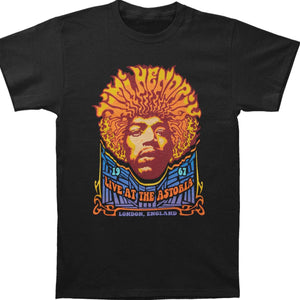 Jimi Hendrix Men's Astoria 1967 T-shirt XXL