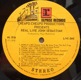 John Sebastian – Cheapo-Cheapo Productions Presents Real Live (LP)