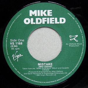 Mike Oldfield – Mistake (7")