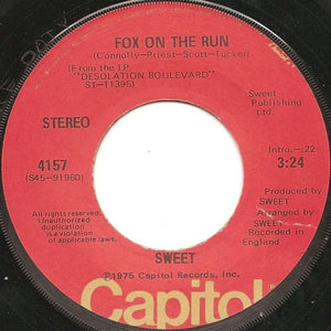 Sweet – Fox On The Run (7")