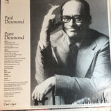 Paul Desmond – Pure Desmond (LP)