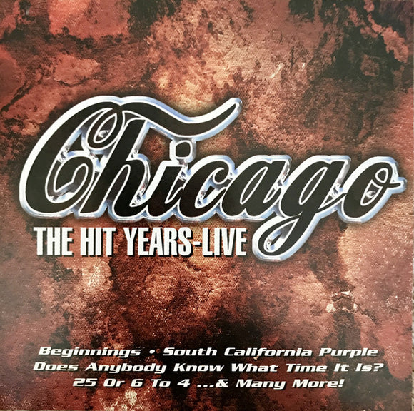 Chicago - The Hit Years - Live (CD)