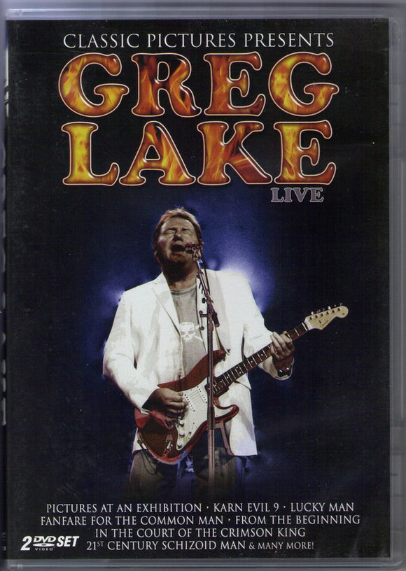 Greg Lake ‎– Live (2xDVD)