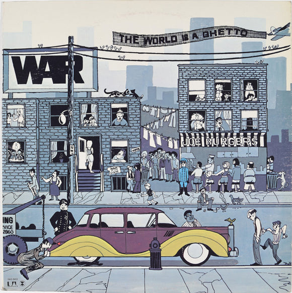 War ‎ - The World Is A Ghetto (LP)