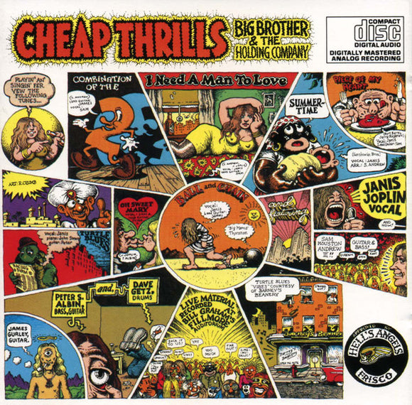 Big Brother & The Holding Company ‎- Cheap Thrills (CD)