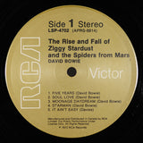 David Bowie ‎– The Rise And Fall Of Ziggy Stardust And The Spiders From Mars (LP)