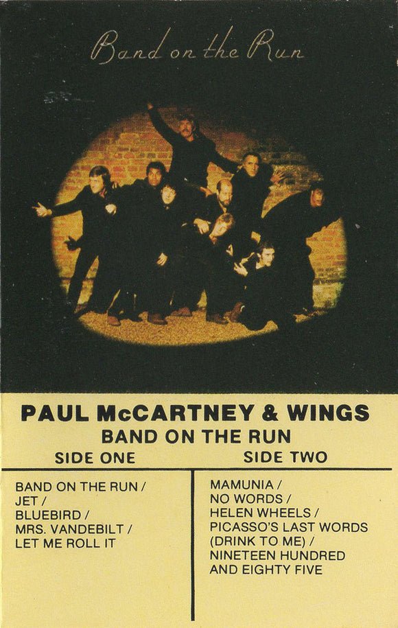 Paul McCartney And Wings - Band On The Run  (Cassette)