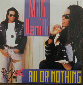 Milli Vanilli - All Or Nothing (12")