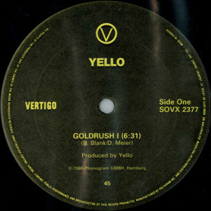 Yello - Goldrush (LP)