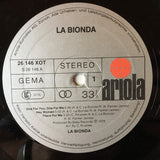 La Bionda ‎– La Bionda (LP)