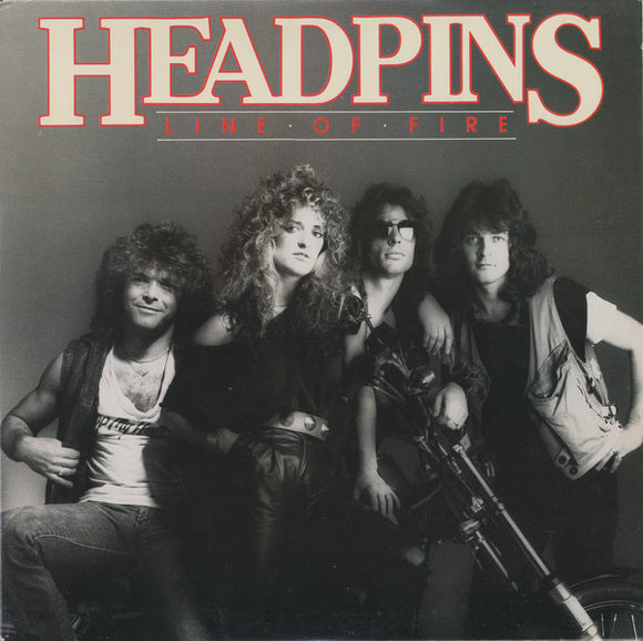 Headpins ‎ - Line Of Fire (LP)