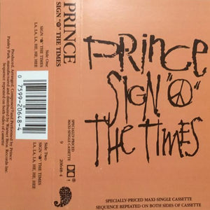 Prince  - Sign "O" The Times  (Cassette)