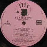 The J. Geils Band ‎– Love Stinks (LP)