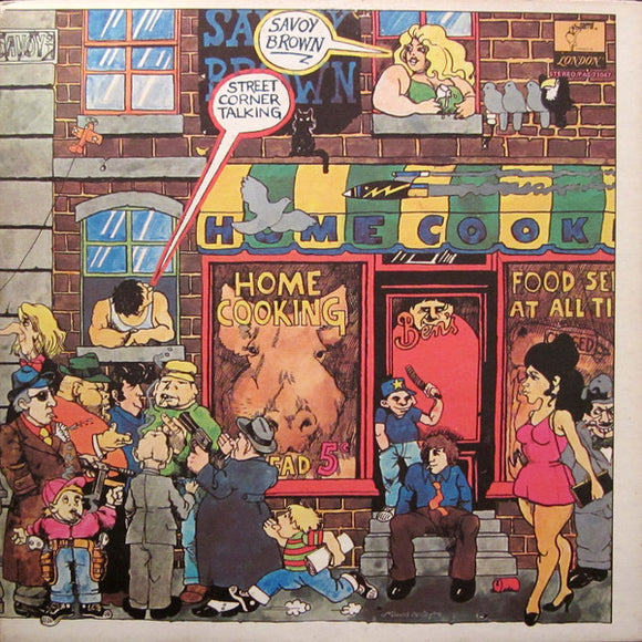 Savoy Brown ‎ - Street Corner Talking  (LP)