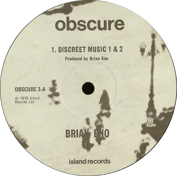 Brian Eno ‎– Discreet Music (LP)