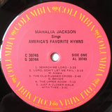 Mahalia Jackson – Mahalia Jackson Sings America's Favorite Hymns (2xLP)