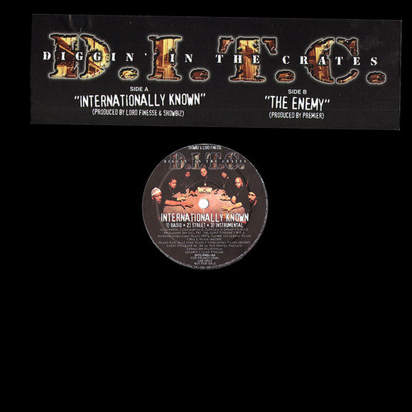 D.I.T.C. ‎– Internationally Known / The Enemy (LP)