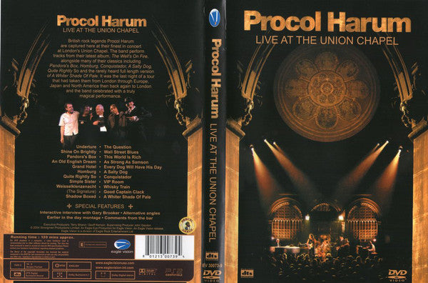 Procol Harum ‎ - Live At The Union Chapel (2xDVD)