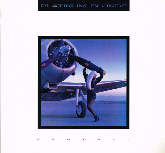 Platinum Blonde ‎ - Contact  (LP)