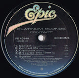 Platinum Blonde ‎ - Contact  (LP)