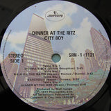 City Boy ‎– Dinner At The Ritz (LP)