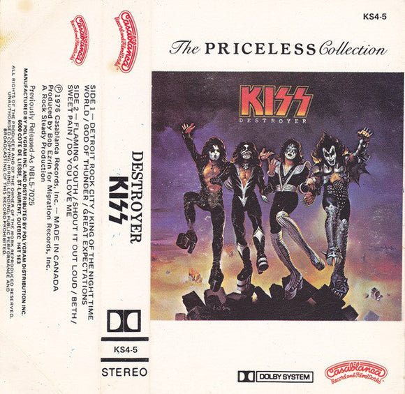 Kiss - Destroyer (Cassette)