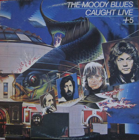 The  Moody Blues - Caught Live +5 (LP)