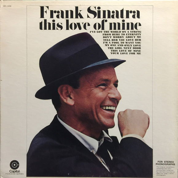 Frank Sinatra ‎ - This Love Of Mine (LP)