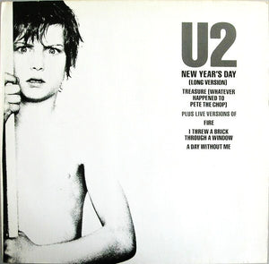 U2 ‎– New Year's Day (Long Version) (12", 45 RPM, First Issue)