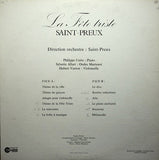 Saint-Preux ‎– La Fête Triste (LP)