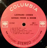 Leonard Cohen 🇨🇦 ‎– Songs From A Room (LP)