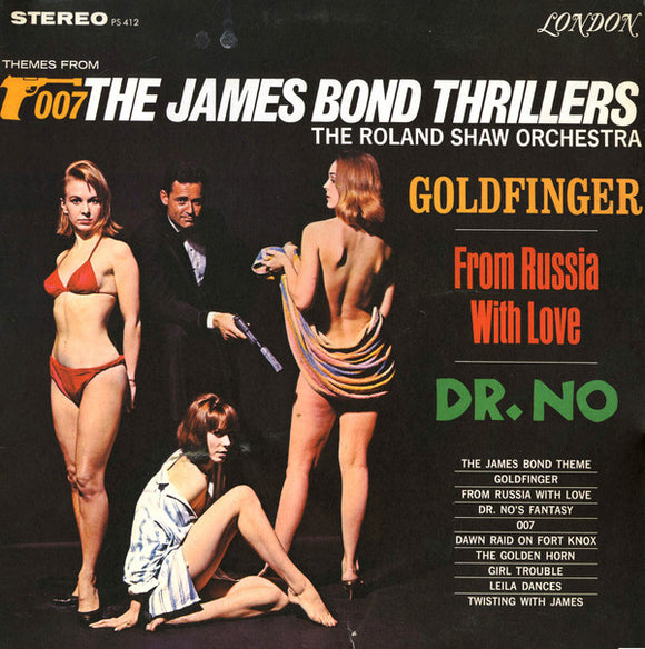 The Roland Shaw Orchestra – Themes From The James Bond Thrillers (LP)