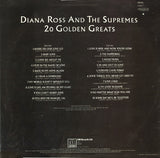 Diana Ross & The Supremes ‎– 20 Golden Greats (LP)