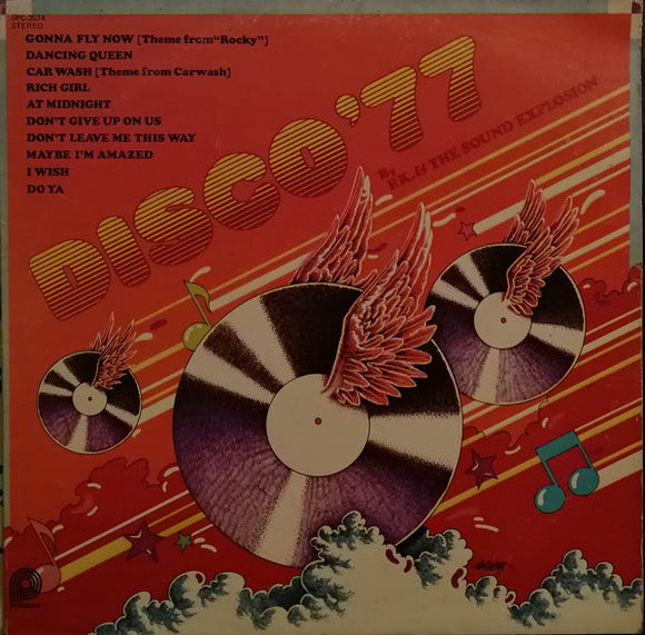 P.K. & The Sound Explosion - Disco '77  (LP)