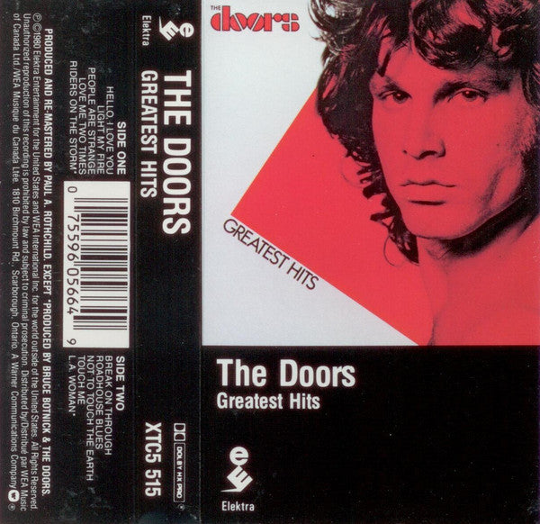 レコード　The doors／GREATEST HITS 5E-515 The Doors Greatest Hits First Year Pressing 1980 US Elektra ‎5E