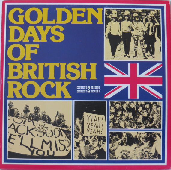 Various ‎– Golden Days Of British Rock (4xLP)