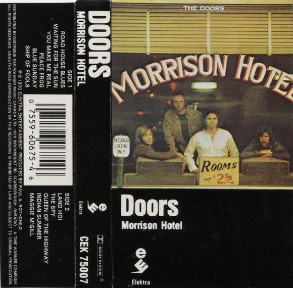 The Doors – Morrison Hotel (Cassette)