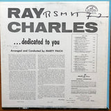 Ray Charles - ...Dedicated To You (LP)