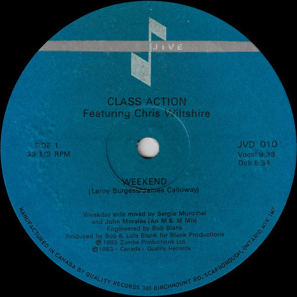 Class Action - Weekend (LP)