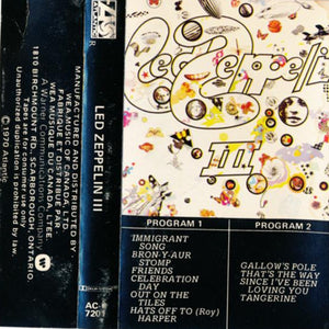 Led Zeppelin - Led Zeppelin III (Cassette)