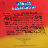 Various (Sandra, Erasure, Europe…) - Deejay Time Festival 87  (LP)