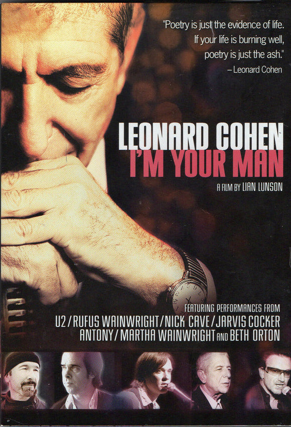 Leonard Cohen 🇨🇦 - I'm Your Man. A Film By Lian Lunson (DVD)