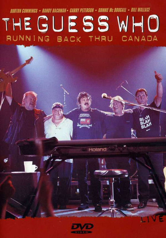 The Guess Who 🇨🇦 ‎– Running Back Thru Canada (DVD)