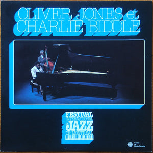 Oliver Jones & Charlie Biddle - Oliver Jones & Charlie Biddle (LP)