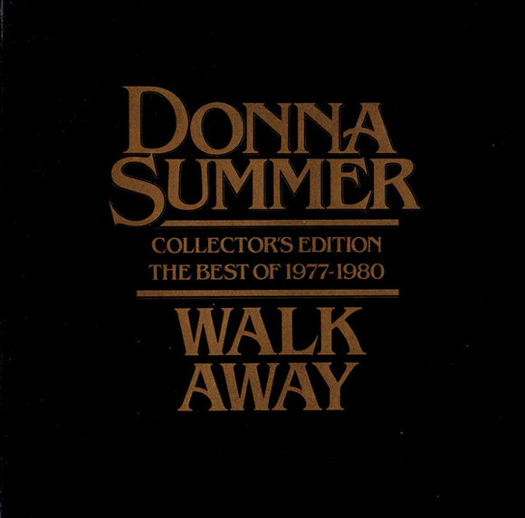 Donna Summer ‎ - Walk Away (Collector's Edition The Best Of 1977-1980)  (CD)